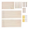 Maclean MC-130 WD houten organizerbord, 40x60 cm, max. 20 kg