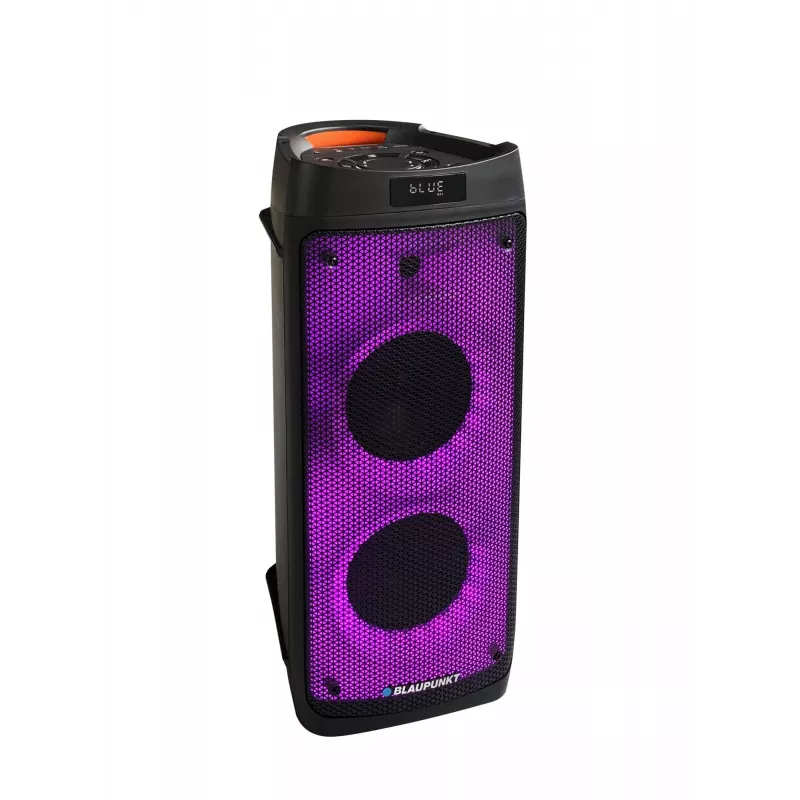 Systeem audio PLL FM USB/SD/BT 2x karaoke FULL LED PartyBox