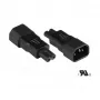 GoodConnections C14 > C7 (ST-BU) IEC Apparaatstroomadapter zwart