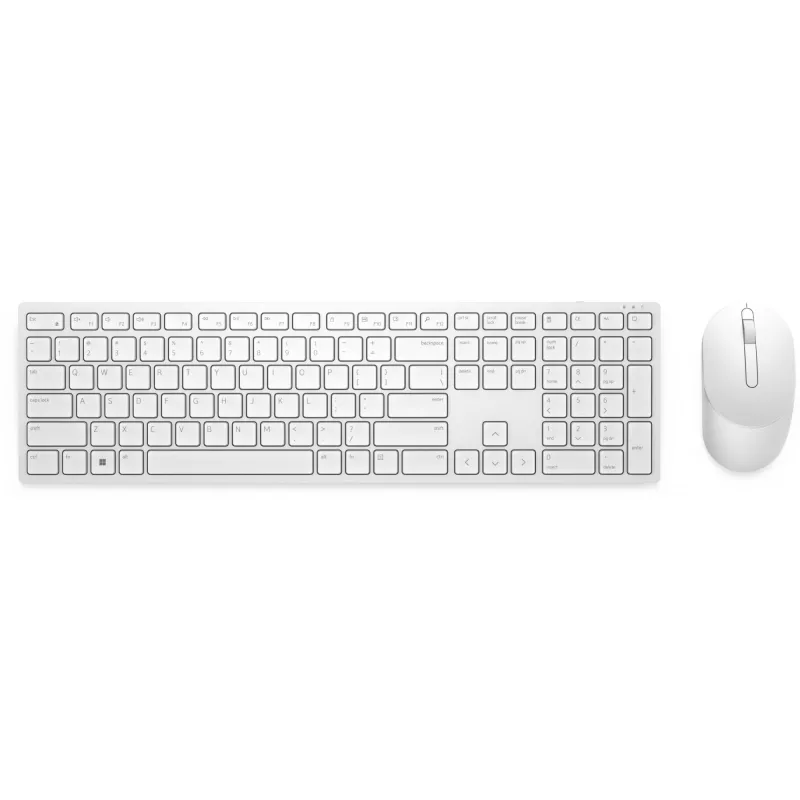 DELL Pro toetsenbord en muis - KM5221W - Frans (AZERTY) - wit