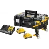 DeWALT DCK2110L2T-QW accuschroefmachine/slagmoersleutel zwart, geel