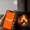 Gaslekdetector QOLTEC NG Tuya — aardgas (CH4)-detector, smart Tuya-compatibel