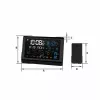 Manta MTO200B Windy Smart weerstation met buitensensor, Wi-Fi, zwart