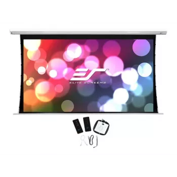 Gemotoriseerd projectiescherm Elite Screens Saker Tab Tension SKT150XHW2-E24 3,81 m (150 inch) 16:9, zichtbaar B 3,32 m H 1,869 m