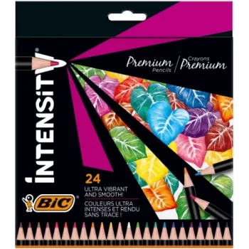 BIC kleurpotloden Intensity 24 kleuren 967823