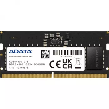 SO-DIMM 32 GB DDR5-4800, werkgeheugen zwart, AD5S480032G-S, Premier