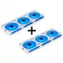 LIAN LI UNI FAN SL-INF 120 ARGB Reverse Blade PWM ventilator-kit - 6-pack, wit