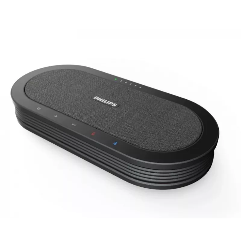 Philips PSE0501 Smart Meeting draadloze vergadermicrofoon met vergaderassistent Sembly, USB-C, zwart/grijs