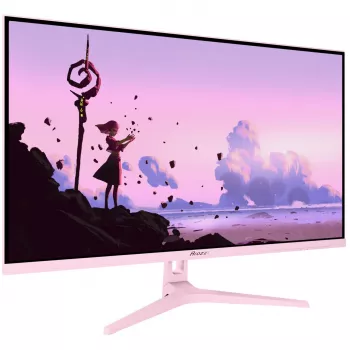 Computermonitor Arozzi Nova 32 inch (80 cm) 2560×1440 Quad HD LED 1 ms 16:9 roze met luidsprekers en VESA