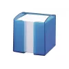 Vierkant notitieblok Durable TREND vierkant blauw transparant