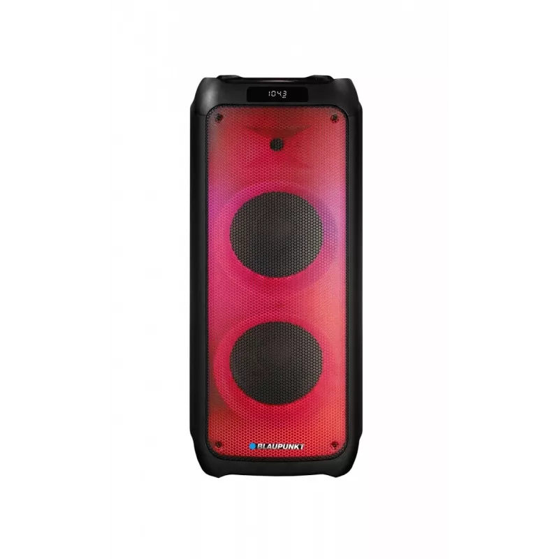 Karaokesysteem Blaupunkt PB10DB 1000W bedrade microfoon LED-indicatie