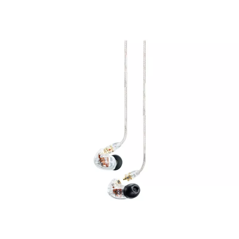 Shure SE535 headset bedraad in-ear podium/studio transparant