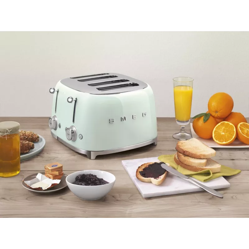SMEG toaster (TSF03PGEU) pastelgroen