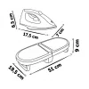 Opvouwbare strijkplank Tefal