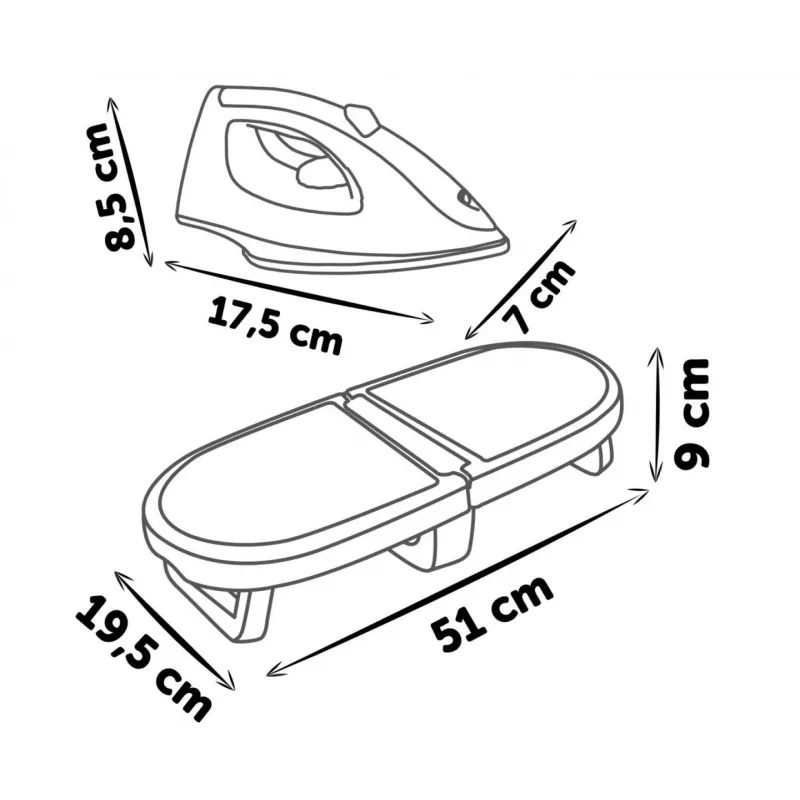 Opvouwbare strijkplank Tefal
