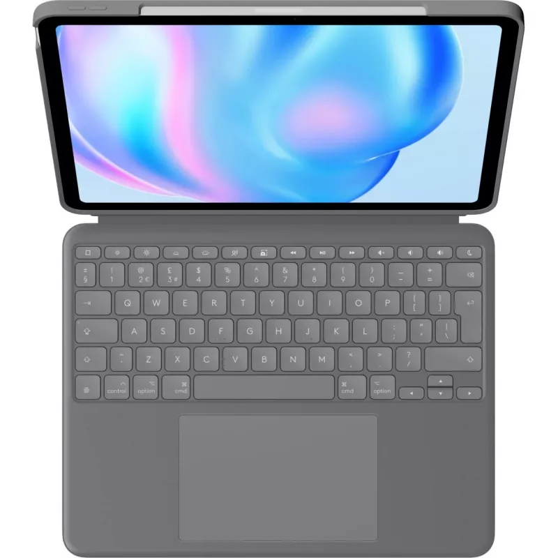 Logitech Combo Touch toetsenbord QWERTY UK English Smart Connector Grijs