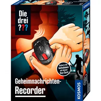 Die drei Geheimnachrichten-Recorder, detectivesets