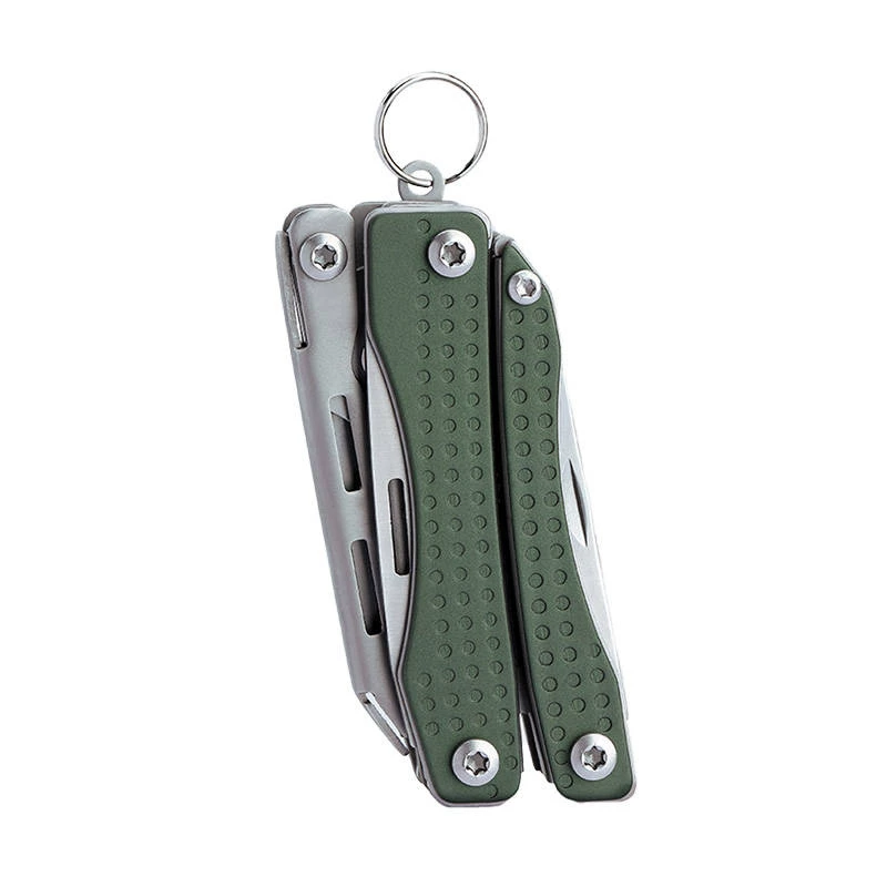 Multitool Nextool NE20050 10-in-1 compacte multitool, groen, 10 gereedschappen, 83 g, ingeklapt 6,8 cm