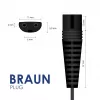 Akyga AK-PD-23 voeding voor Braun scheerapparaat 12 V / 0,4 A, 4,8 W, 1,8 m
