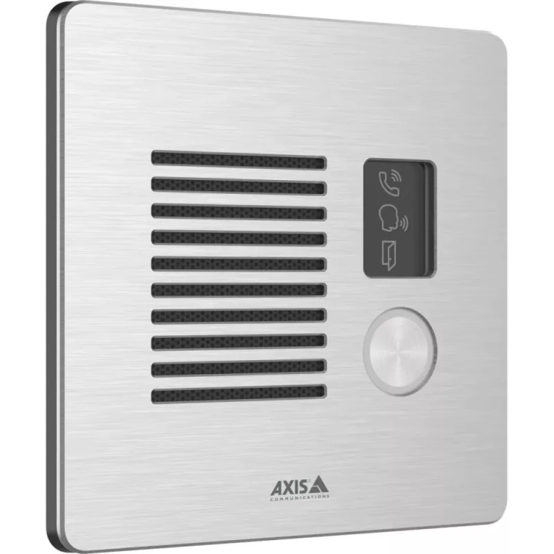 Axis I7010-VE netwerkintercom, bedraad, roestvrij staal, IP66/IP69, 92 dB