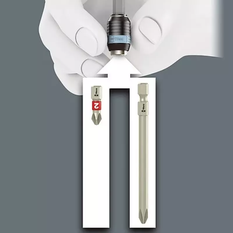 Wera Bit-Check 10 Stainless 1 schroefbitset, 10 stuks