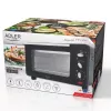 ADLER AD 6029 elektrische oven zwart
