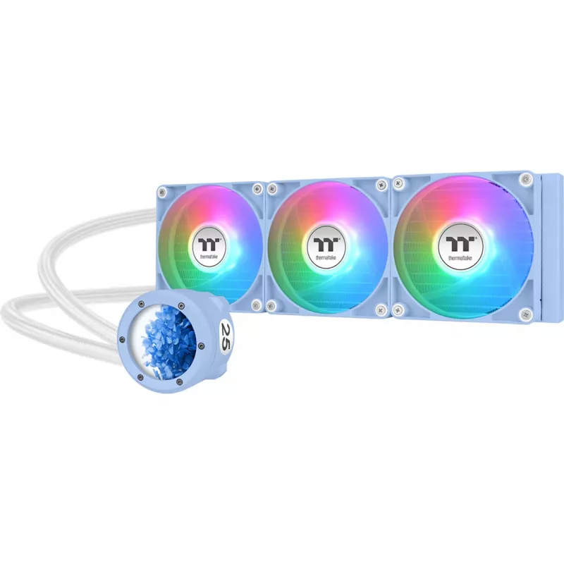 Hybride koeler Thermaltake TH360 V2 Ultra ARGB 12 cm blauw 25,8 sone