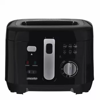Friteuse Mesko Home MS 4908 single 2,5 L 1800 W zwart grijs