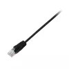 Ethernetkabel V7 CAT6 UTP 0,5 m zwart