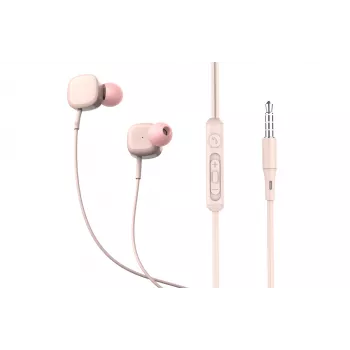 Bedrade koptelefoon Tellur Basic Sigma TLL162381 roze