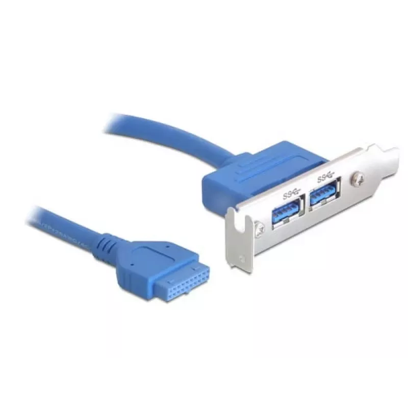 USB 3.0-kabel DeLOCK 82976 2 x USB 3.0-A 0,4 m