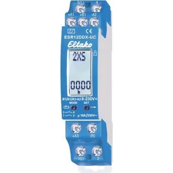 Eltako Electronics ESR12DDX-UC digitale multifunct. V impulsrelais (21200302)