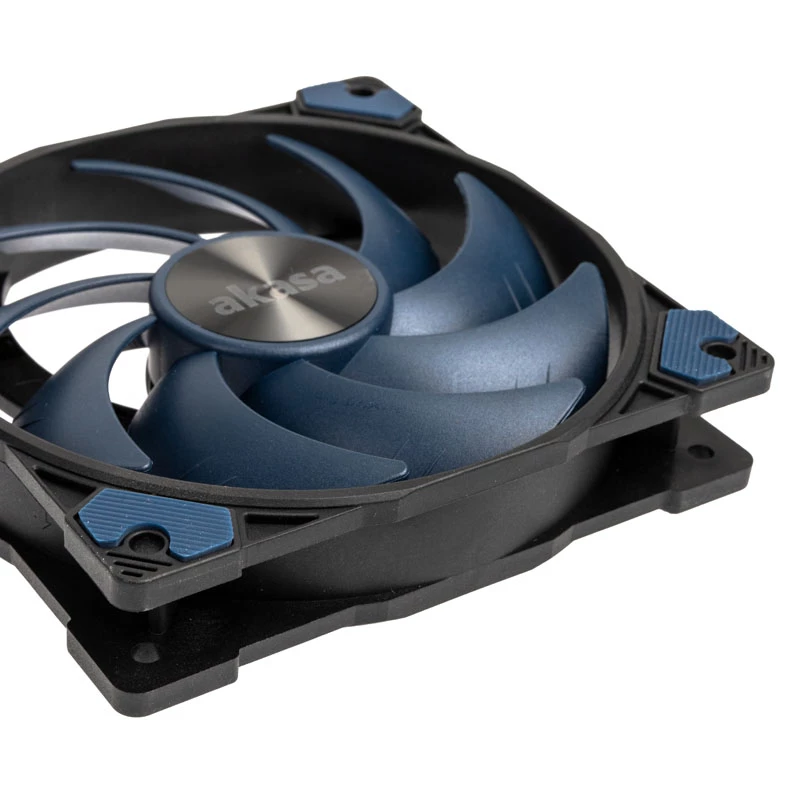 AKASA ALUCIA SC 120mm behuizingsventilator - blauw