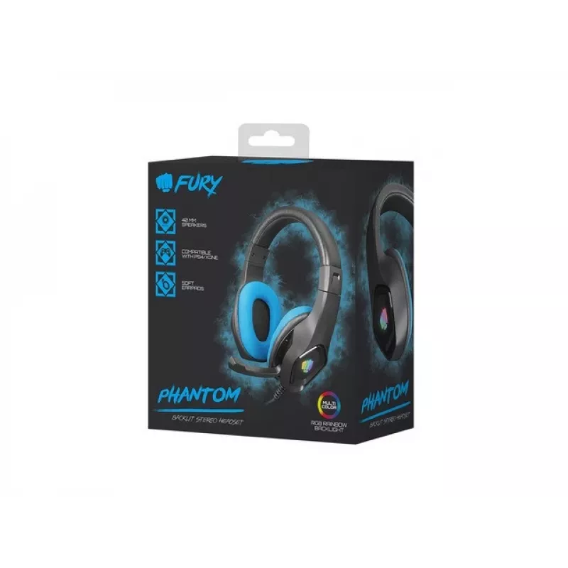 Fury Phantom gaming-headset voor Xbox One en PlayStation 4