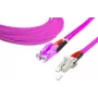 Lightwin High Quality Duplex LWL-patchkabel - MM OM4 - LSH - LC (LDP-50 LSH-LC 10.0 OM4)