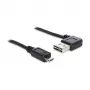 USB-kabel DeLOCK 1m USB 2.0 A - Micro-B m/m zwart