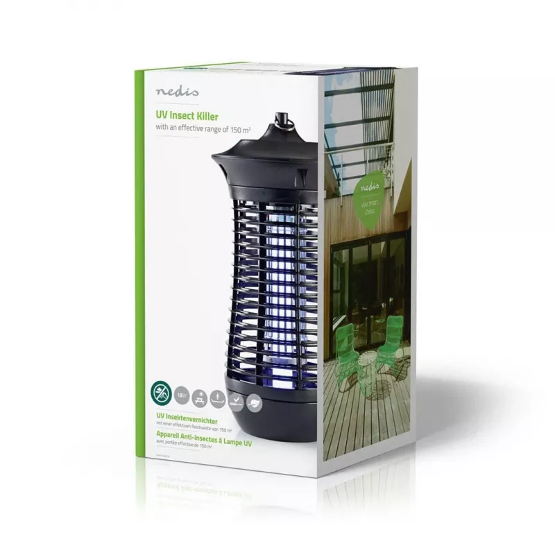 Nedis INKI110CBK18 insectenval zwart