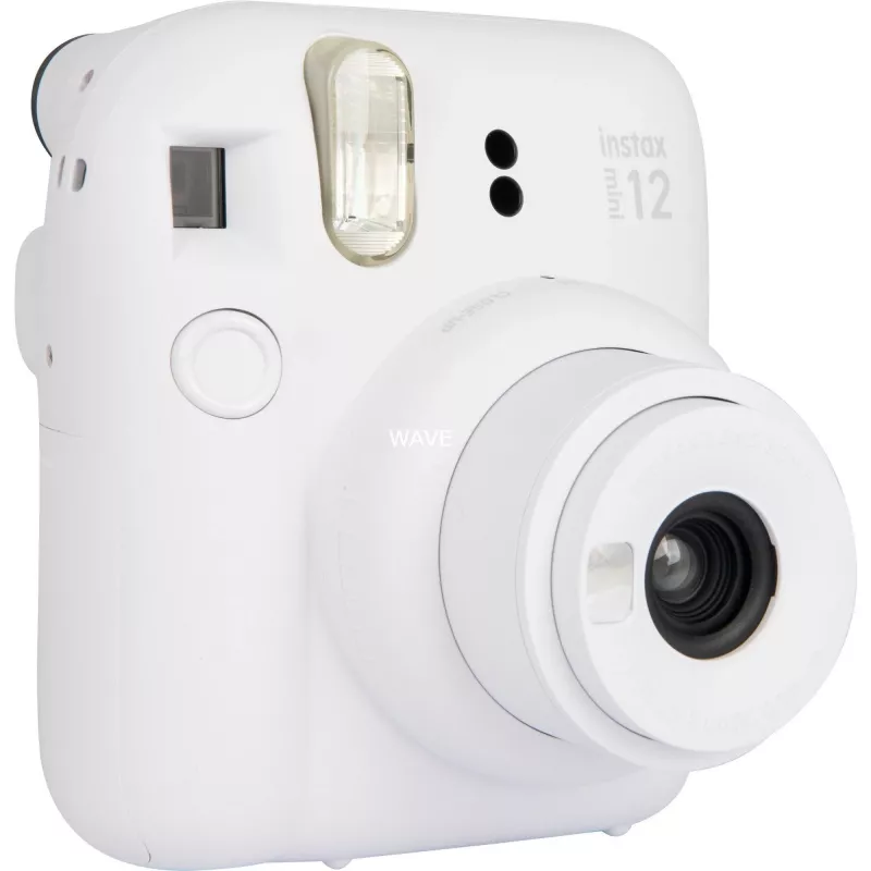 Instantcamera Fujifilm Instax Mini 12 wit — 86×54 mm prints, 60 mm brandpuntsafstand, AA-batterij