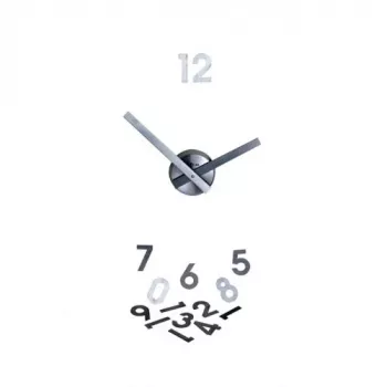 NeXtime klok 2695 Probe, Ø42 cm, wand, transparant