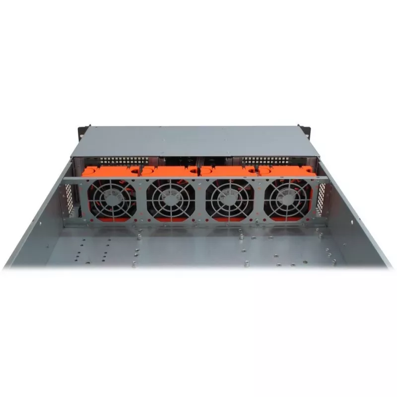 Inter-Tech IPC 2U-20255 - rackmontage - 2U - Full AT - geen voeding (EPS2U) - USB (88887105)