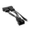 Kolink PGW-AC-KOL-048 PWM-ventilatorsplitterkabel 1 naar 3, 35 cm