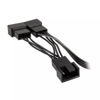 Fan PWM splitterkabel Kolink 1-naar-3, 4-pin PWM, 0,35 m