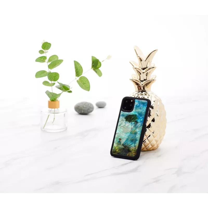 Beschermhoes iKins voor iPhone 11 Pro, zwart, slim fit