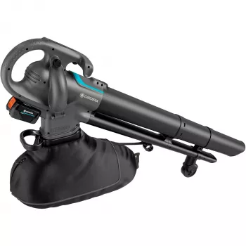 Gardena PowerJet Collect 18V P4A Solo accu-bladzuiger/-blazer, grijs/zwart, 14895-55
