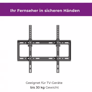 Wandbeugel Ultron WM100 142,2 cm (56 inch) Zwart