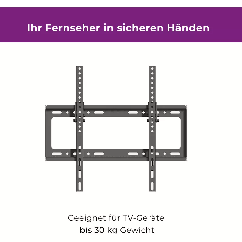 Wandbeugel Ultron WM100 142,2 cm (56 inch) Zwart