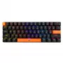 Mechanisch toetsenbord Baracuda Dolphin zwart US-layout met Red Switches
