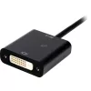 DisplayPort 1.2 > DVI24+1 converter, kabel zwart, 15 cm