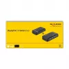 DELOCK DisplayPort 1.4 switch 2 x 2 DisplayPort in naar 1 x 2 DisplayPort uit 8K