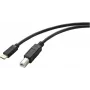 Renkforce RF-5720420 USB-kabel 2 m USB 2.0 USB-C USB-B zwart (RF-5720420)